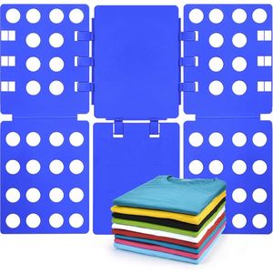 Planche à plier les vêtements multicolore réglable et pratique en PP 56x70cm, organiseur de chemises pour la lessive - Product Image 1