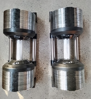 Ensemble d'haltères réglables en acier Uport 32 kg/36 kg pour usage domestique, poids fixe en augmentation de 1 kg, haltères de musculation Uport-003