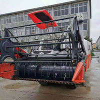 Moissonneuse-batteuse Kubota 688Q d'occasion fiable pour la récolte du blé, du riz, du colza et du manioc, avec moteur fiable