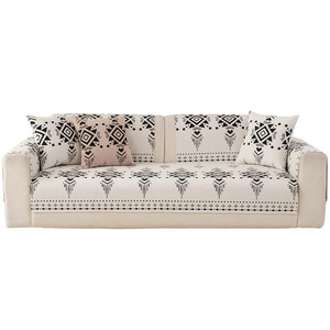 <b>Pet</b> <b>Sofa</b> Cushion Geometric Pattern 145-185Cm Anti-Slip <b>Sofa</b> Cover Dust Cover Air Conditioner Cover - Product Image 3