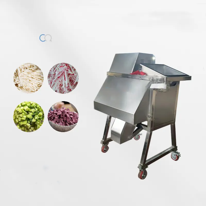 Maquinaria automática de procesamiento de carne Cortador de verduras tridimensional/Máquina cortadora de verduras/Cortador de frutas