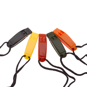นกหวีดเอาตัวรอดแบบสองความถี่ Keep Diving PP สีส้ม น้ำหนักเบา สำหรับใช้ในกรณีฉุกเฉินกลางแจ้ง - Product Image 5