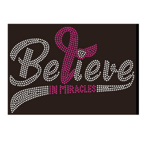 2025 Cinta de calavera de azúcar personalizada Concienciación sobre el cáncer-Transferencia de diamantes de imitación personalizada - Product Image 5