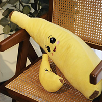 Jouet à mâcher pour chien en peluche, écologique, couineur, résistant aux morsures, pour petits et grands chiens, motifs carotte, banane, lapin blanc, bonbon crémeux