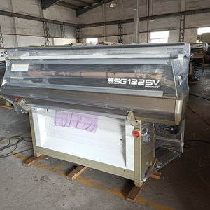 Máquina de tejer plana computarizada Shima de doble sistema usada 14g - Product Image 1