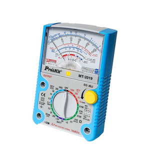 Proskit Mt-2019 Analog Multimeter 1000V 60A 24 <b>Ranges</b> Professional Use - Product Image 3