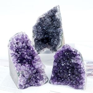 Preço baixo New Arrivals Energy <span class=keywords><strong>Crystal</strong></span> <span class=keywords><strong>Amethyst</strong></span> Cluster Craft para a decoração Home - Product Image 2