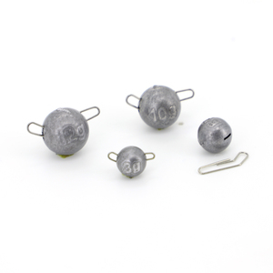 Atacado 2-12G Pesca Cheburashka Sinker Jig Cabeça Bola Drop Shot Água salgada chumbada pesca - Product Image 1