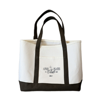 Sacs fourre-tout en toile de coton calicot moyen, personnalisables avec logo, poche zippée et poignée renforcée épaisse