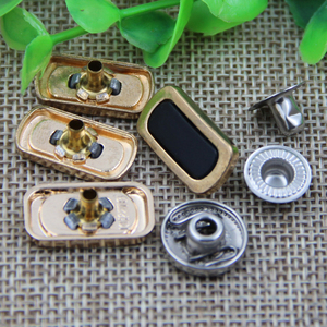 Tùy Chỉnh Thiết Kế Mới Hình Chữ Nhật Hợp Kim Kim Loại <span class=keywords><strong>Snap</strong></span> <span class=keywords><strong>Button</strong></span> <span class=keywords><strong>Press</strong></span> Cho Áo Khoác - Product Image 2