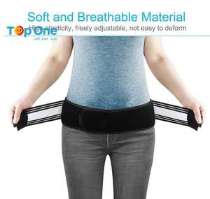Ceinture de soutien sacro-iliaque TopOne unisexe réglable, respirante et antidérapante pour soulager la douleur de la sciatique et de l'articulation SI, protection du bassin - Product Image 5