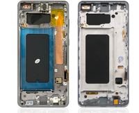 Écran LCD TFT Assemblé avec Châssis pour Samsung Galaxy S10 G973F S10 Plus S10+ G975F/DS, Bloc Écran avec Cadre