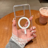 Casing Ponsel Akrilik Transparan Magnetik untuk TECNO Pova Curve2 5G SPARK 50 POVA 7 Ultra SPARK Slim CAMON 50 PRO POP 20 SPARK GO 3
