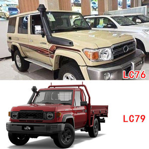 Kit de snorkel CN-GE pour Toyota Land Cruiser LC76 LC79 2007-2023 en aluminium noir mat - Product Image 4