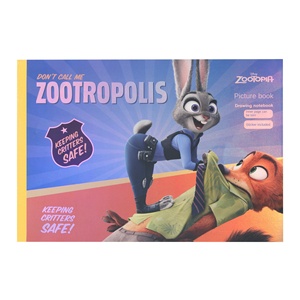 Cuaderno de Direcciones A4 Reforzado para Niños Unimass MK1005/1006, Cuaderno de Arte y Graffiti para Estudiantes de Primaria, Pintura Gouache, Cubierta <span class=keywords><strong>Azul</strong></span> de PP - Product Image 5