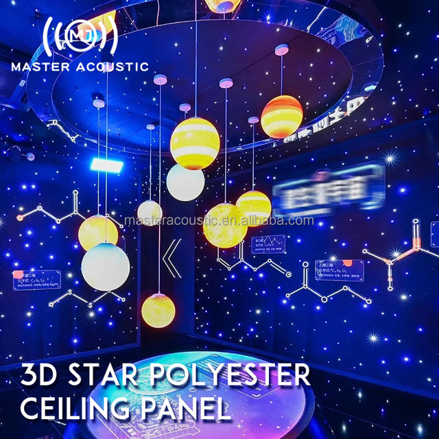 Master Acoustic Led Fiber Optic Light Star Ceiling Kit Decoration Materials Absorbing Soundproofing Ceiling Panels