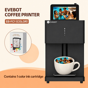 EVEBOT EB-FC1 Automatic Full Color Coffee & Food 3D Inkjet <b>Printer</b> 1 Year Warranty USB Connectivity for Edible Ink Included New - Product Image 2