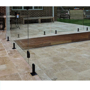 DAIYA de <span class=keywords><strong>madera</strong></span> al aire libre escalera carril de acero inoxidable con terraza moderna escalera carril - Product Image 3