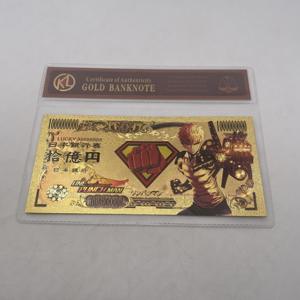 Hermoso Billete de Banco de Anime Japonés <span class=keywords><strong>One</strong></span> <span class=keywords><strong>Punch</strong></span> <span class=keywords><strong>Man</strong></span> de 10000 Yenes en Funda Protectora para Regalos de Recuerdo y Tarjetas de Colección - Product Image 5