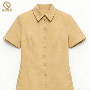 Kleid fornitori 2024 donna estate nuova elegante camicia a manica corta abito di <span class=keywords><strong>lino</strong></span> per le donne 2024 <span class=keywords><strong>abiti</strong></span> casual - Product Image 4