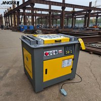 Cintreuse de barres d'acier JINGRUI 4-38mm GW42 45 52, machine électrique de cintrage de barres d'armature en acier renforcé 380V 220V 110V