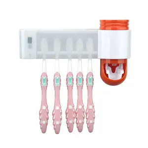 Safety and Environmental ABS Plastic Material Travel Toothbrush Holder Wall Mount for Your Convenience, Hygienic and Economy