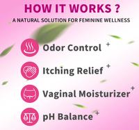 Gel raffermissant pour le vagin Yoni avec des extraits de plantes naturelles pour un nettoyage vaginal antibactérien et un équilibre du pH