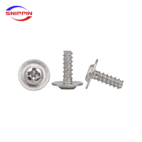 Vis micro-machine à tête cylindrique Phillips M1.2*3.5 en acier au carbone trempé, nickelées, pour assemblage électronique