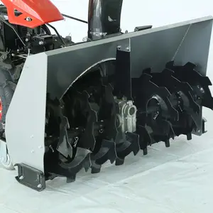 Diskon sikat daya bensin 6,5hp multifungsi peralatan pembersih salju dan jalan penyapu salju - Product Image 3