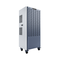 Déshumidificateur commercial R290 160L/J avec contrôle WiFi via application, drainage continu, économie d'énergie pour supermarché