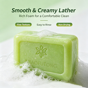 Savon Solide Antibactérien Naturel Fait Main à l'Arbre à Thé pour le Visage et le Corps, Élimination des Acariens, Traitement de l'Acné, Contrôle du Sébum pour Peaux Sensibles 115g - Product Image 2