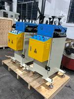 Machine de nivellement de précision QS Sml-200, rouleaux en acier massif de 01 à 12 mm, traitement thermique, haute résistance à l'usure, roulement de moteur en tôle