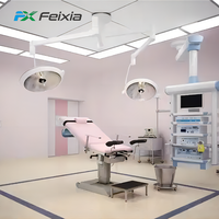 Solusi Ruang Operasi Modular Stasioner Feixia yang Dapat Disesuaikan, Pemasangan Cepat, Sistem Laminar Flow, Efisiensi Filter HEPA 95%