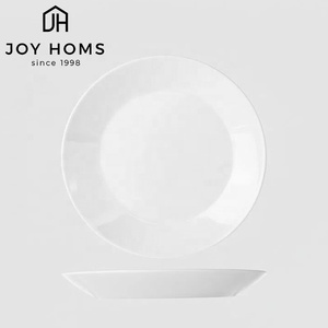 Assiettes en verre <span class=keywords><strong>opale</strong></span> de 10 pouces en gros – Vaisselle blanche en <span class=keywords><strong>opale</strong></span> pour pâtes, pizzas, desserts – Plats et assiettes blanches en verre trempé - Product Image 2