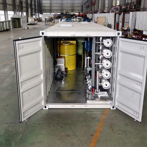 Máquina de Desalinización de <span class=keywords><strong>Agua</strong></span> de Mar en Contenedor de Gran Capacidad (50-100T/Día), Sistema de Ósmosis Inversa con Control PLC para Convertir <span class=keywords><strong>Agua</strong></span> Salada en <span class=keywords><strong>Agua</strong></span> Potable - Product Image 1