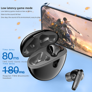 Fone de ouvido air2 tws, novo, cancelamento de ruído, earbuds, hi-fi, som bt5.3, controle de toque, à prova d' água, fone de ouvido sem fio - Product Image 4