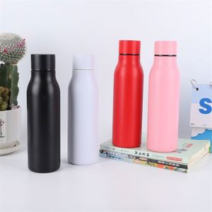 Stylish 304 Stainless Coke <b>Bottle</b>, Small Mouth Vacuum Cup, Portable Drink Vessel for Driving and Sports Hydration - Product Image 6