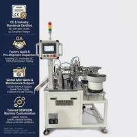 Machine d'assemblage de pompe à savon liquide conforme REACH avec distributeur de dosage à volume testé et support de moteur à engrenages