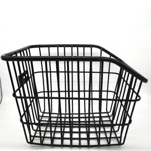Cesta trasera para bicicleta, soporte de hierro duradero de 38x30x25mm para bicicletas de 20-26 pulgadas - Product Image 2