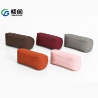 Coussin de nuque et de soutien lombaire en daim perforé sophistiqué pour voiture, support ergonomique pour appuie-tête automobile pour l'intérieur du véhicule