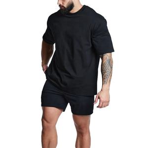 Camisetas de Hombre al por Mayor de Fábrica, 100% Algodón, Verano, Lisas, Extra Grandes, Casuales, con Logotipo Personalizado, Camisetas Deportivas para Hombre - Product Image 2