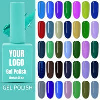 Vernis Gel UV Personnalisé à Séchage Rapide, Auto-Lissant, Finition Haute Brillance pour Salons de Manucure Professionnels, Marque Privée