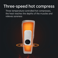 Masajeador électrique 3 Modes de circulation de la chaleur compression d'air relaxante masseur de mollet des jambes avec chaleur