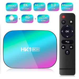 <span class=keywords><strong>HK1BOX</strong></span> Android 9.0 HK1 BOX 100M Smart TV Box Amlogic S905X3 8K 4GB 128G 64GB 32GB 2.4/5G Wifi 4K Reproductor Multimedia Set Top Box - Product Image 5