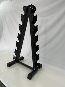 Support d'haltères A-Frame, support de poids 3 5 6 <span class=keywords><strong>7</strong></span> niveaux Organisateur de stockage de poids à plusieurs niveaux pour haltères Capacité de poids 300 <span class=keywords><strong>kg</strong></span> - Product Image 4