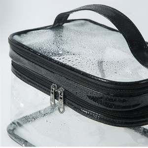 Transparent <b>Makeup</b> <b>Bag</b> for Female Internet Celebrity <b>Large</b> Capacity Travel Girl Waterproof Toiletry <b>Bag</b> Cosmetic Storage <b>Bag</b> - Product Image 4