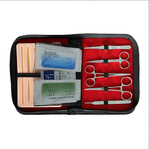 Personalizado Logo Medical Students Sutura Prática Kit Alemão Aço Inoxidável & Silicone Sutura Pad para Treinamento - Product Image 1