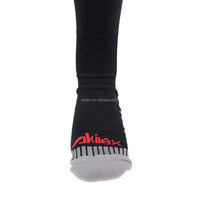 Akilex-Chaussettes de sport personnalisées pour hommes et femmes, tricot, football, cyclisme, basket, logo, manchette, coton
