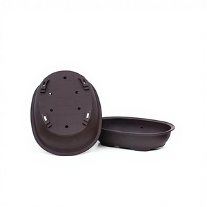 <span class=keywords><strong>Pot</strong></span> <span class=keywords><strong>de</strong></span> fleurs en plastique ovale <span class=keywords><strong>de</strong></span> grande taille pour plantes d'intérieur, imitation Zisha, design chinois, pour bonsaï - Product Image 6