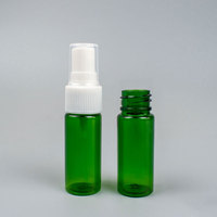 Flacon pulvérisateur vide en plastique PET de 15 ml pour tonique facial, eau, alcool, brume fine pour le visage